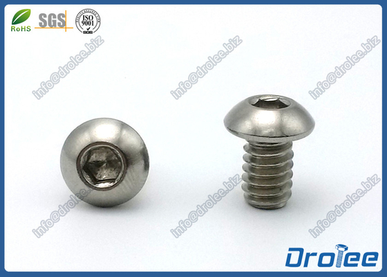 China ISO 7380 M5 x 12mm Stainless Steel A4 Button Head Allen Bolt supplier